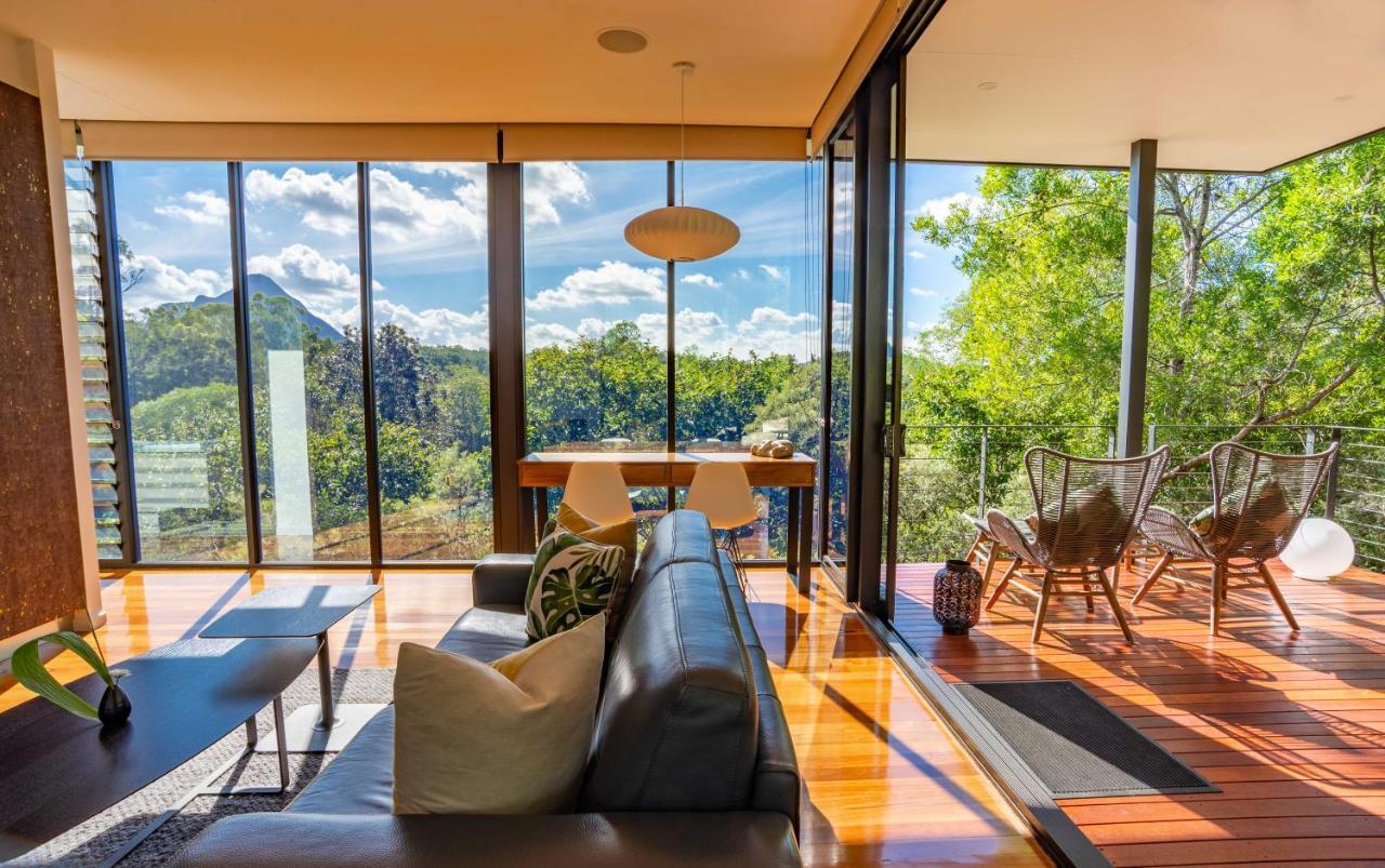 Glass On Glasshouse Glass House Mountains Exterior foto